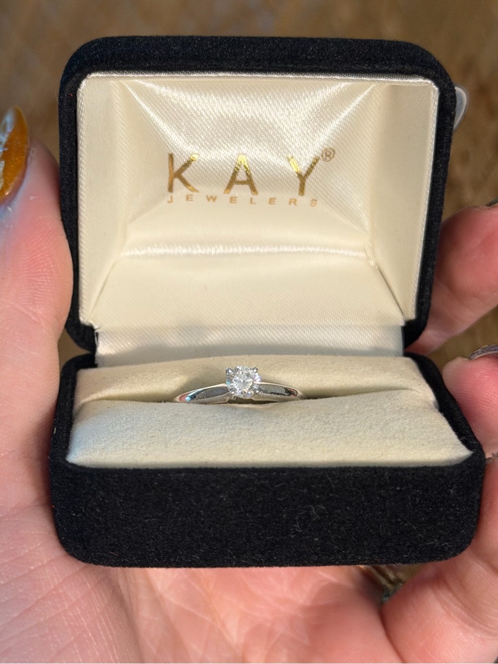 Kay Diamond engagement ring